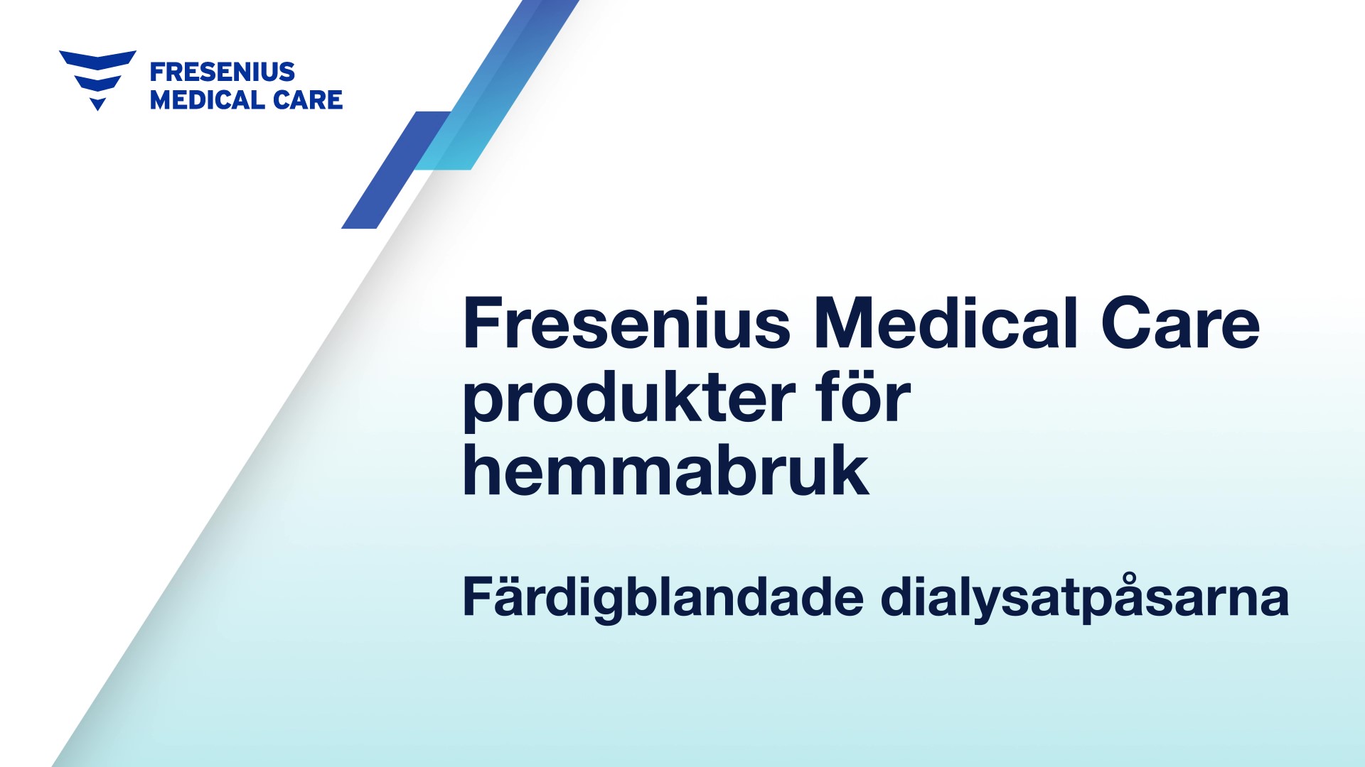 NxStage färdigblandade dialysatpåsar