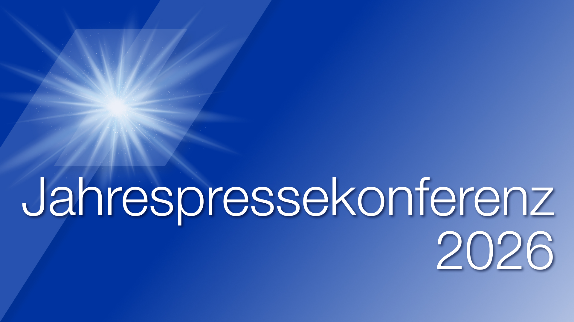 Jahrespressekonferenz 2026