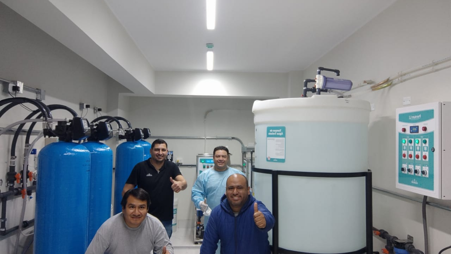 Perú es el primer país de la región en contar con una planta de agua fija Pura 2 a una altitud de 3259 msnm