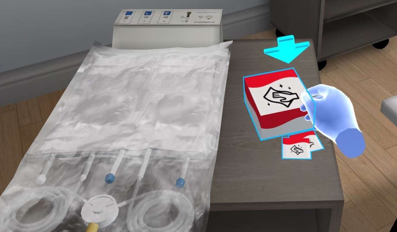 The stay•safe MyTraining VR shows