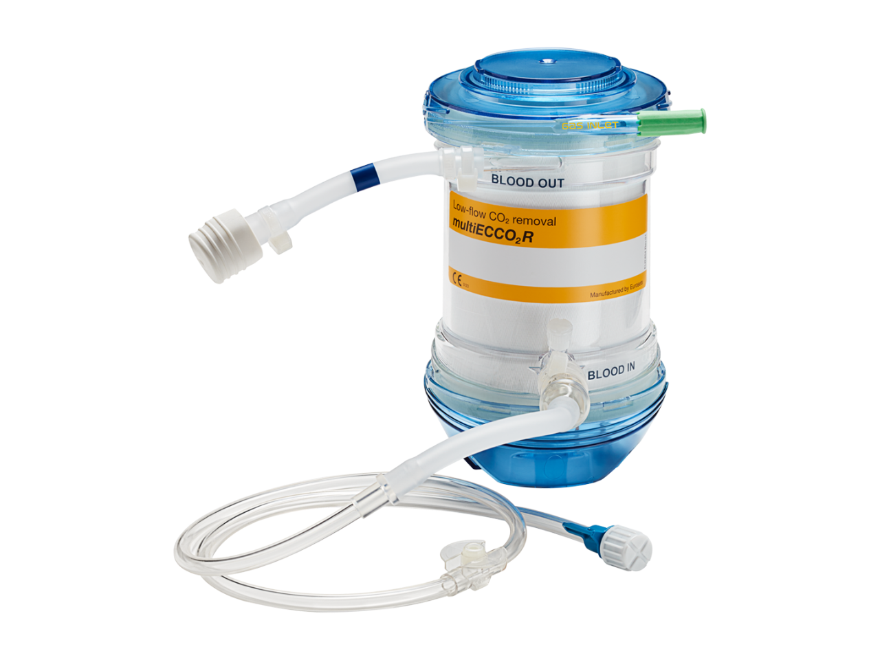 Entfernen von CO2 mit niedriger Flussrate mit multiECCO2R