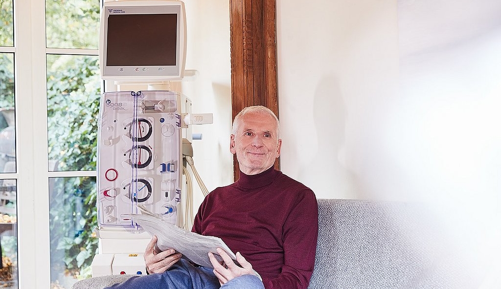 Die bewährte Technologie eines Dialysezentrums auch in den eigenen vier Wänden verfügbar