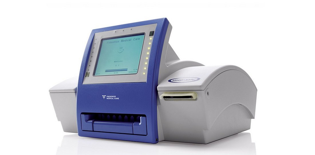 Automated peritoneal dialysis with sleep•safe harmony and SILENCIA