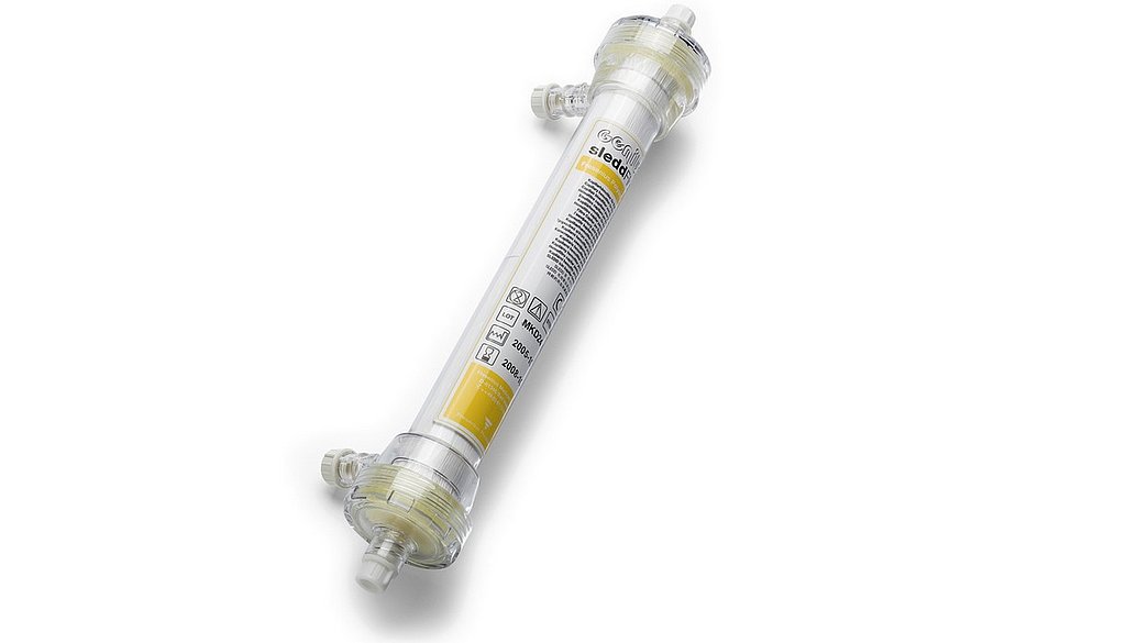 Dializador sleddFlux del sistema de tratamiento GENIUS®