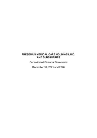 _Fresenius_Medical_Care_Holdings_Inc_Financial_Statements_