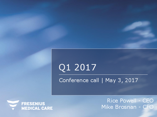 FME_Q1_2017_Analyst_Presentation