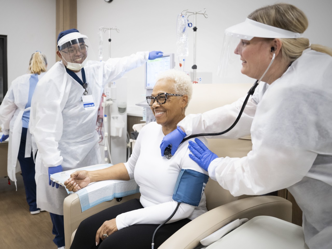 204040-GlenBurnie, Glen Burnie, Maryland - November 22: Fresenius Kidney Care on November 22, 2024 (Photo by Ferran Traite Soler/Getty Images for Fresenius Medical Care