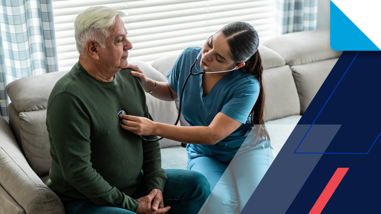 dialysis patient and nurse