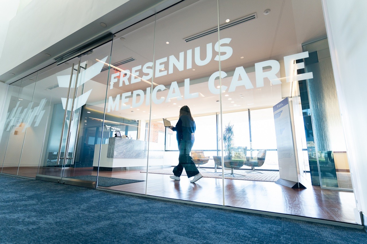 Waltham, Massachussets - November 19: Fresenius Medical Care office workers on November 19, 2024. (Photo by Ferran Traite Soler/Getty Images for Fresenius Medical Care)