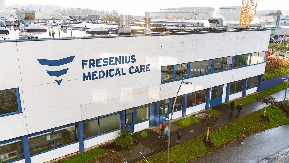 St. Wendel, Germany, November 27th, 2024: Fresenius Medical Care factory plant on November 27th, 2024 in St. Wendel, Saarland, Germany. (Photo by Mareen Fischinger / Getty Images for Fresenius Medical Care)