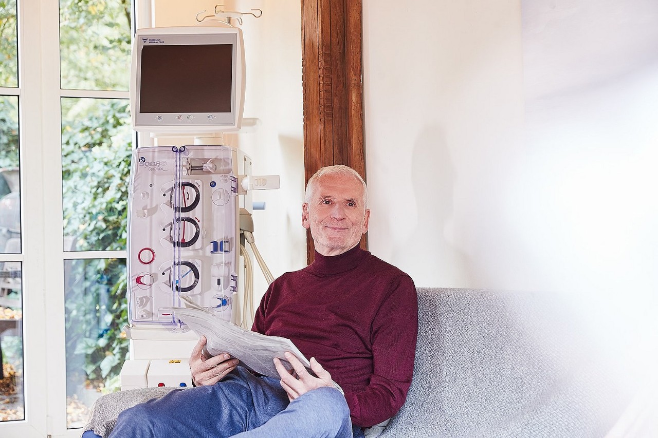 Die bewährte Technologie eines Dialysezentrums auch in den eigenen vier Wänden verfügbar