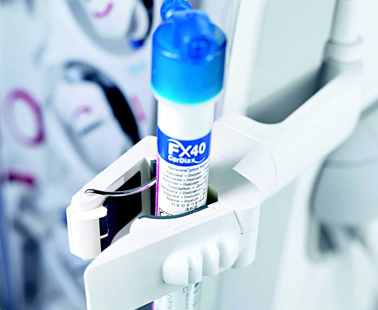 CorDiax filter small dialyzer holder