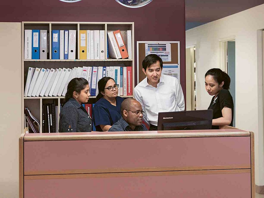 “The way they work here is truly extraordinary,” says Dr. Sovann Kanitha