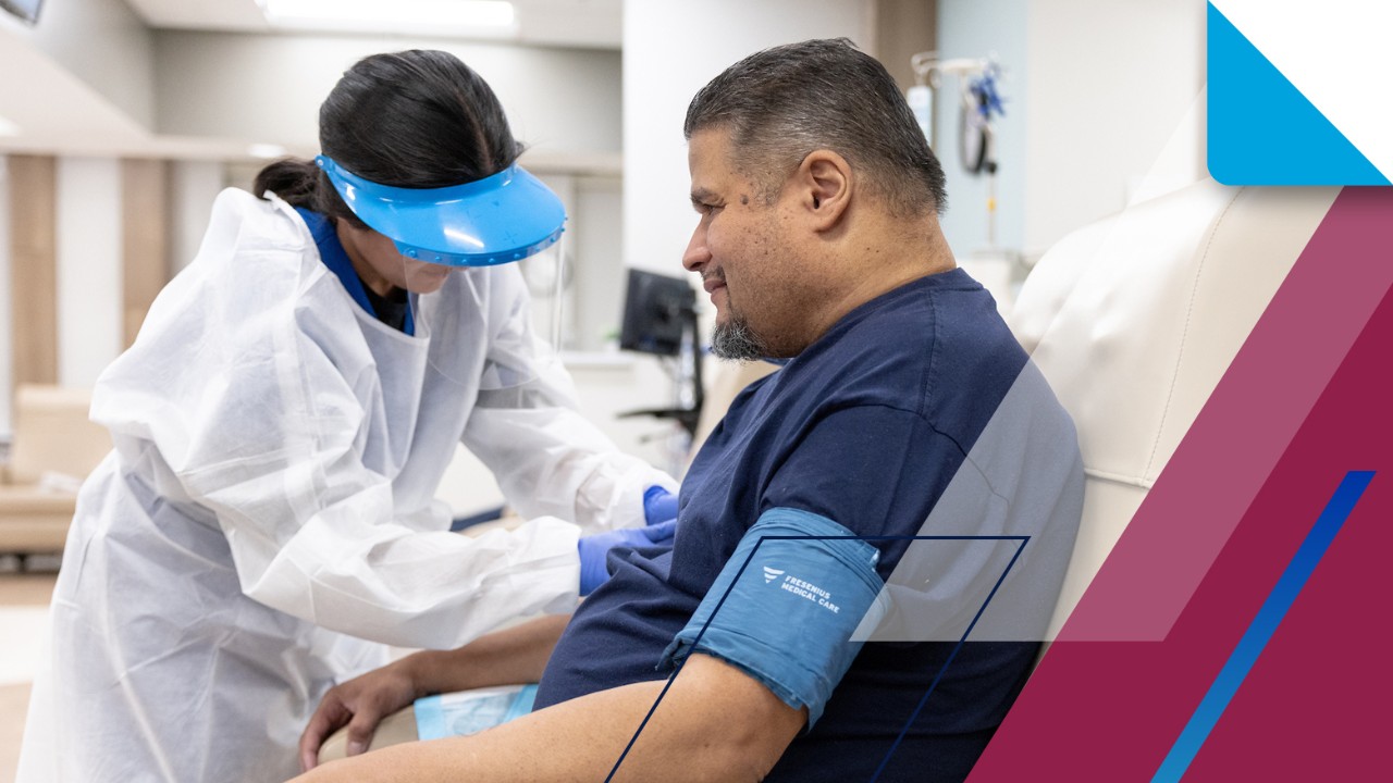 dialysis patients and nurse