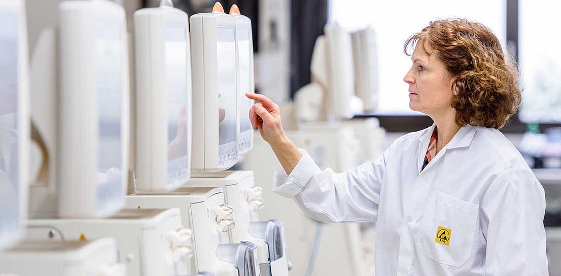 Images of manufacturing and quality control from production facilities world-wide