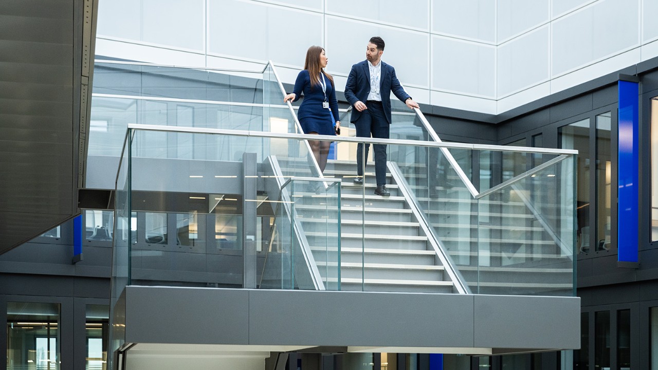 Bad Homburg, Germany, December 13th, 2024: Employees at the Fresenius Medical Care offices on Dec 13th, 2024 in Bad Homburg, Hesse, Germany. (Photo by Mareen Fischinger / Getty Images for Fresenius Medical Care)