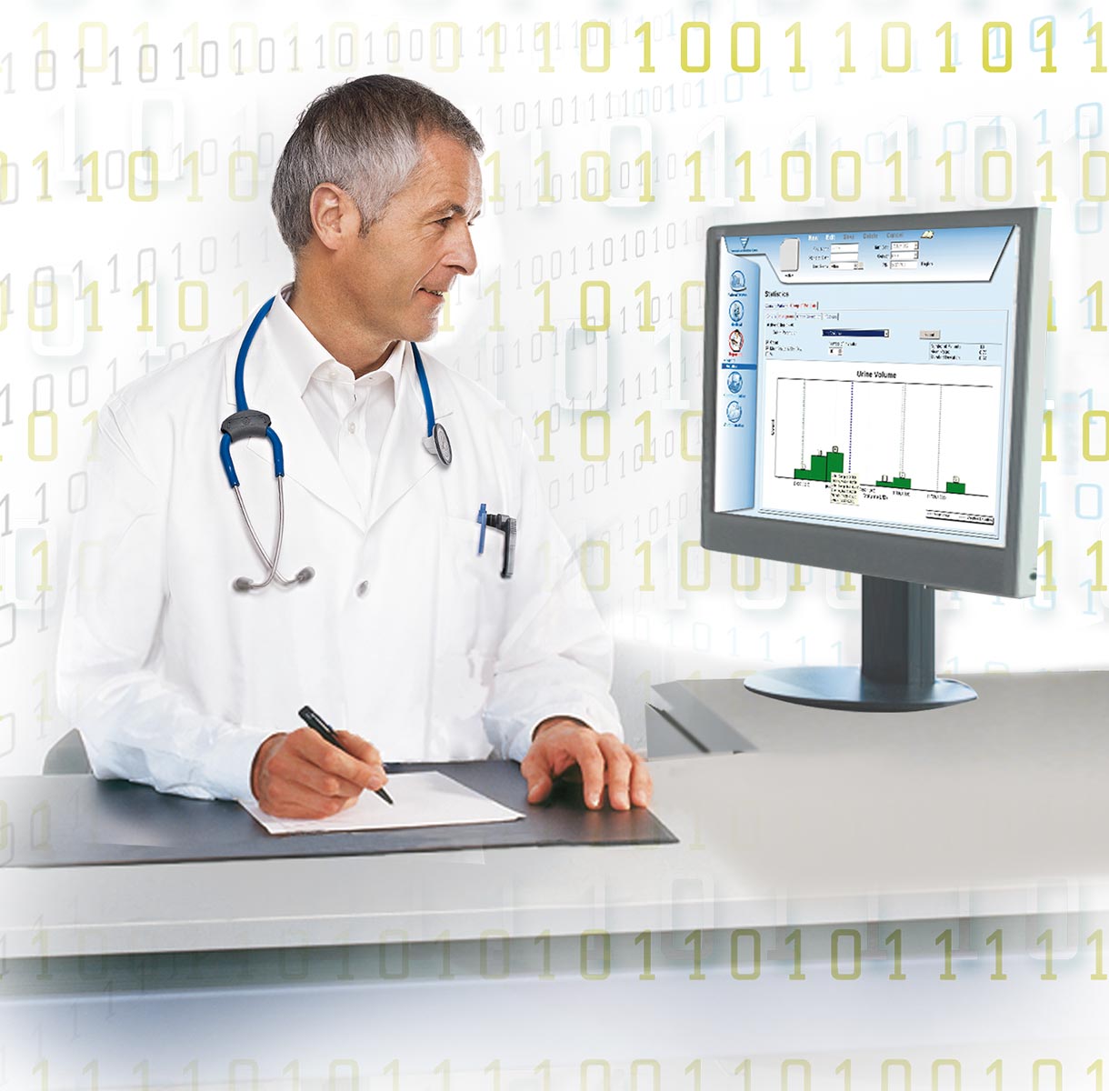 Tilastollisen analyysin tekemisen ei tarvitse olla aikaavievä tai haastava tehtävä. PatientOnLine-sovellus luo nopeasti kaikki tarvittavat tilastolliset analyysit, minkä ansiosta voit ekstrapoloida jatkohoidon parantamisen tai tieteellisen tutkimuksen kannalta tärkeimmät tiedot.