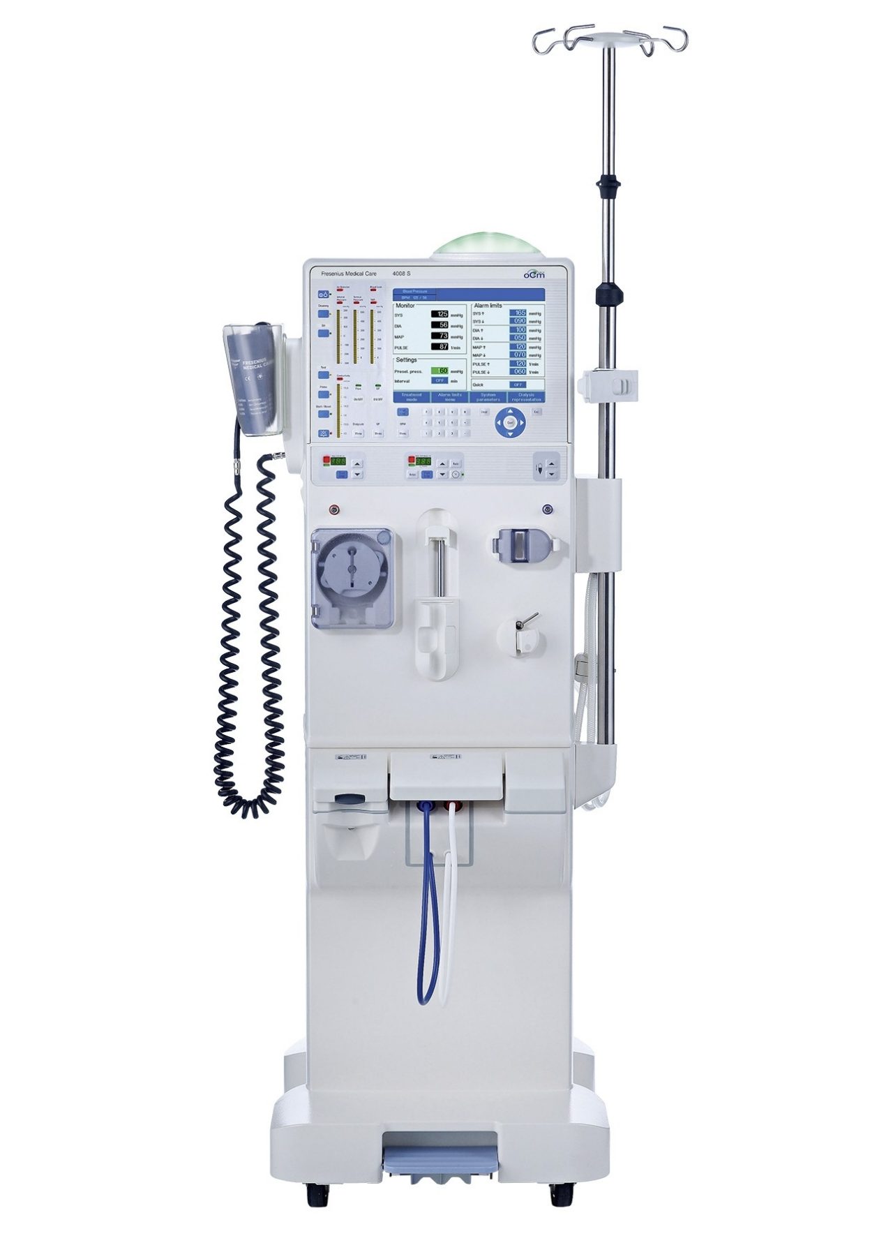 Integrated measurement of vital parameters with Blood Pressure Monitoring (BPM)