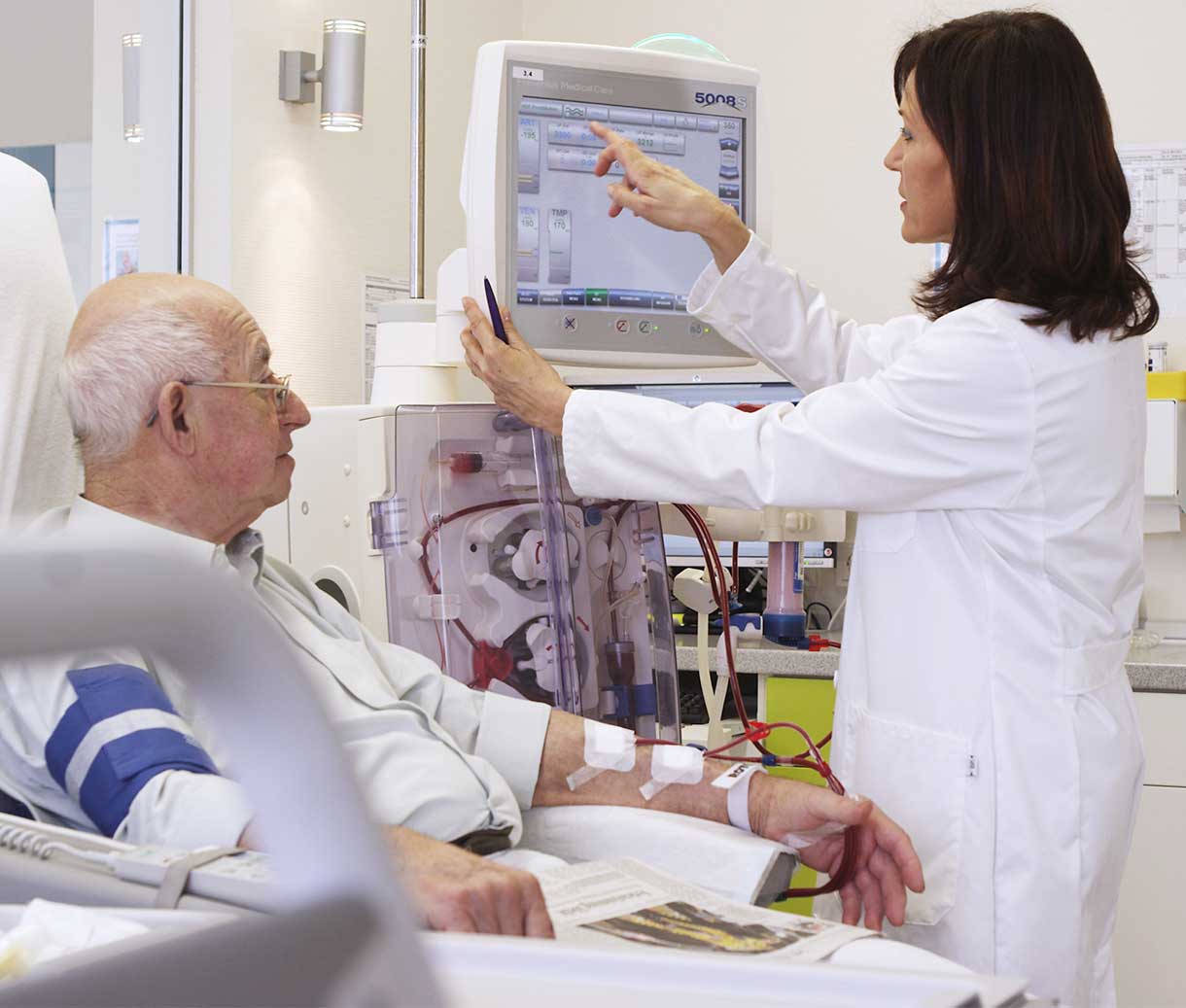 Improving chronic kidney disease patient care and quality control