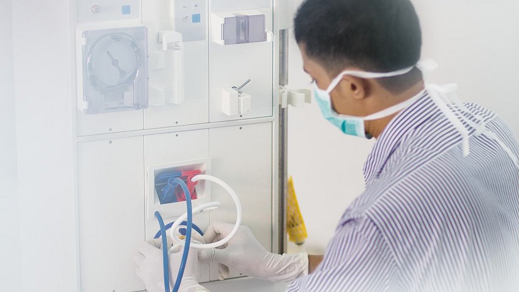 Hay apenas unos pocos médicos