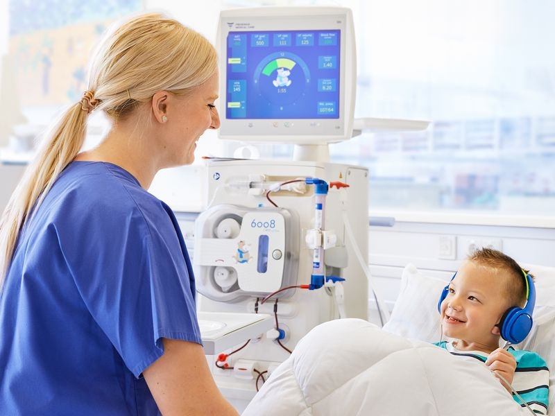 Terapia pediatryczna — 6008 CAREsystem Paed (możliwość zastosowania małej objętości)
