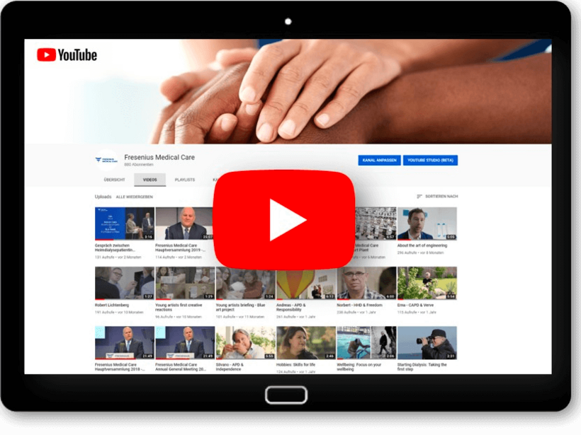 Canal de YouTube de Fresenius Medical Care