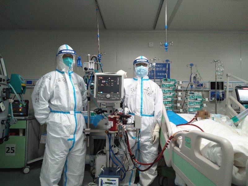 Using our technology and know-how to treat COVID-19 patients