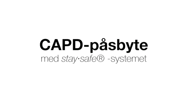 Se video om stay•safe® CAPD steg för steg